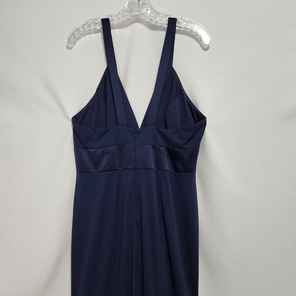 white by Vera Wang Navy Blue Formal Dress - Size 12 - Picture 13 of 13